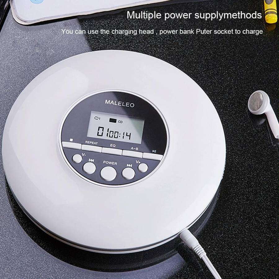 Kecag KC-706 Portable Walkman CD Player(Black)