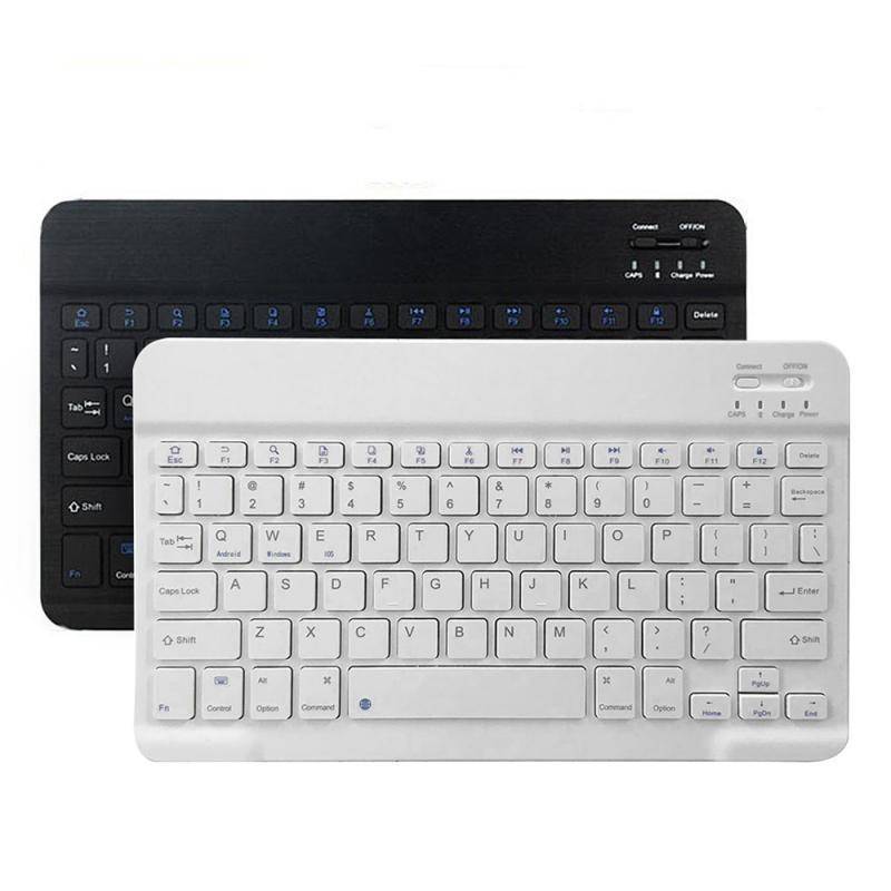 YS-001 9.7-10.1 Inch Tablets Phones Universal Mini Wireless Bluetooth Keyboard, Style:with Blueto...