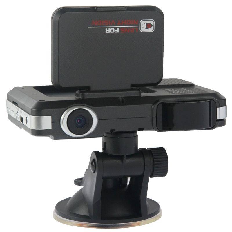 STR8500 HD 720P 30fps 2.0 inch LCD Radar Detector DVR with Laser + GPS Logger, 120 Degree View An...