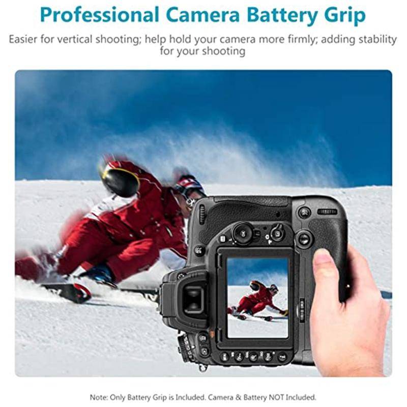 Battery Grip MB-D12 for Nikon D800 / D800E with a Battery Holder
