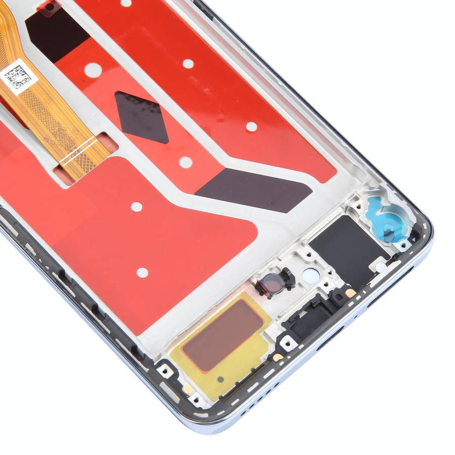 For Honor X50 Original LCD Screen Digitizer Full Assembly with Frame (Silver)