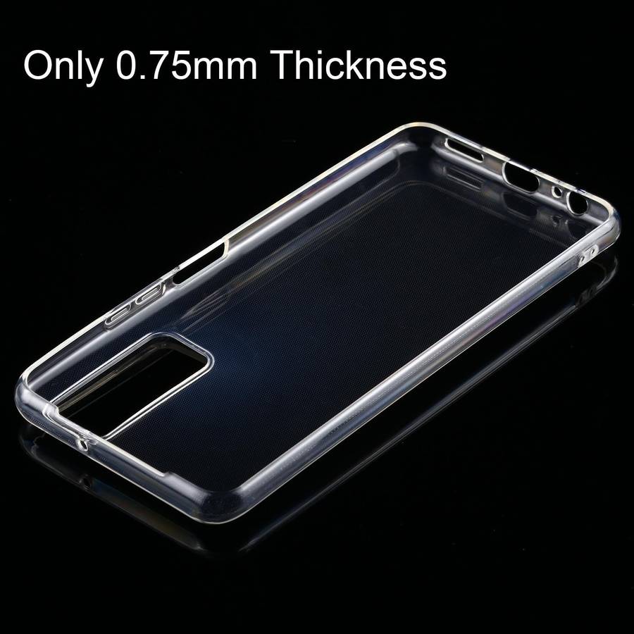 For Huawei P smart 2021 0.75mm Ultra-thin Transparent TPU Soft Protective Case