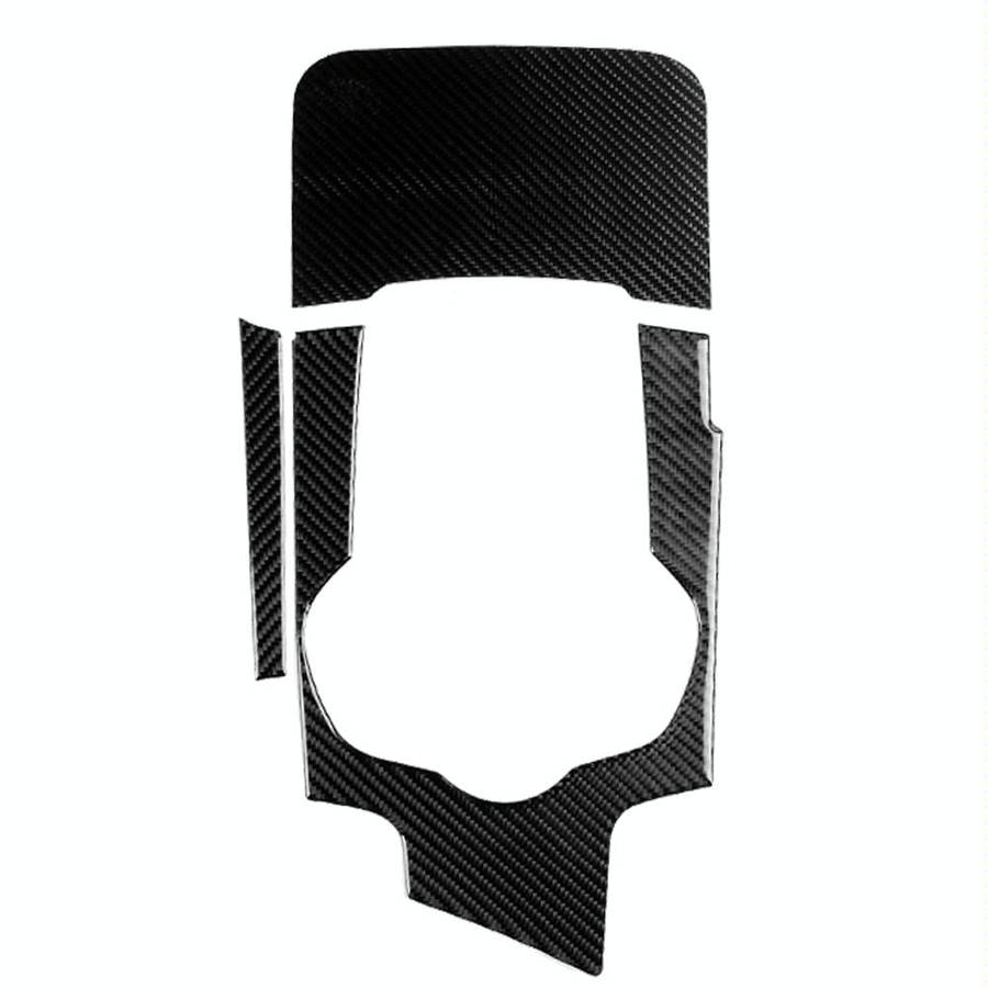 3 in 1 Car Carbon Fiber Gear Frame Panel Decorative Sticker for Alfa Romeo Giulia 2017-2019, Righ...