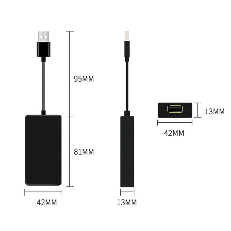 Car Navigation for Android / Apple Carplay Wireless Bluetooth Module Auto Smart Phone USB Carplay...