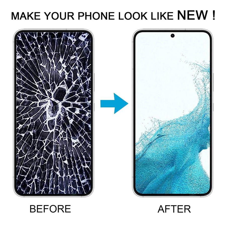 For Samsung Galaxy S22 5G SM-S901B EU Version OLED LCD Screen Digitizer Full Assembly with Frame ...