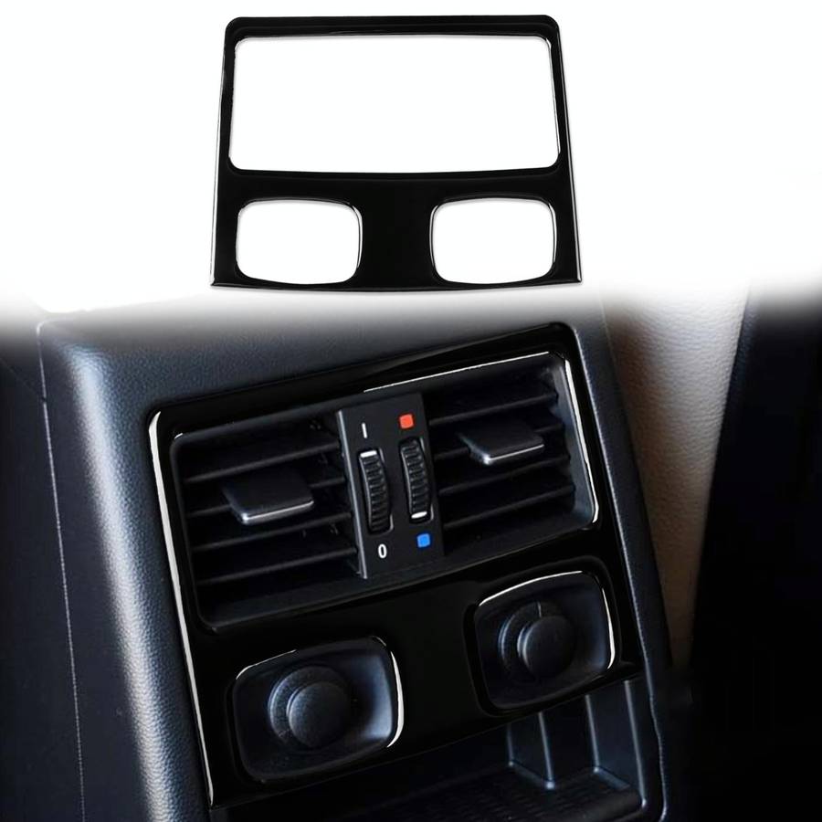 For BMW 3 Series E90/E92 2005-2012 Car Rear Air Vents with Holes Decorative Sticker, Left and Rig...