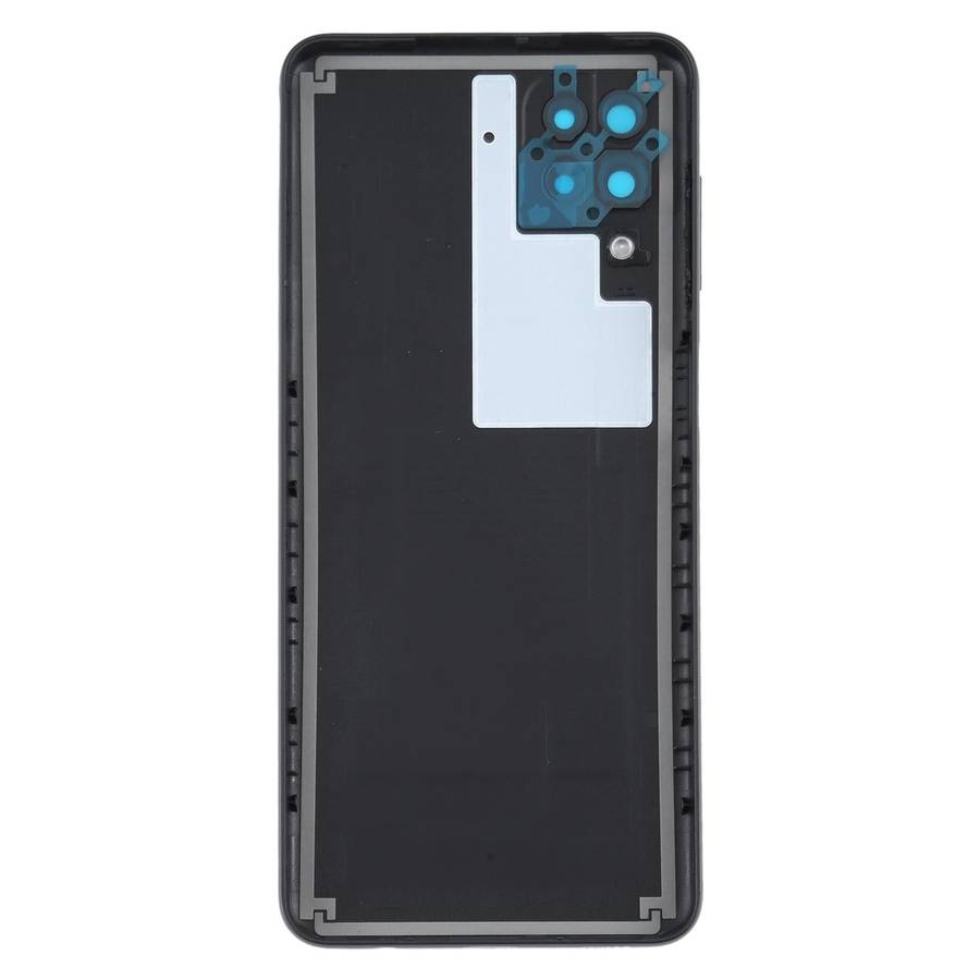 For Samsung Galaxy A12 Battery Back Cover (Black)