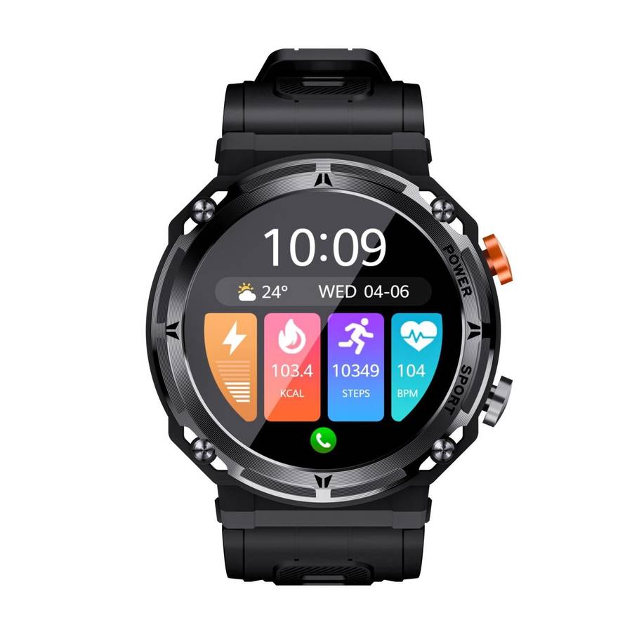 C21pro 1.39 inch Color Screen Smart Watch,Support Heart Rate / Blood Pressure / Blood Oxygen Moni...