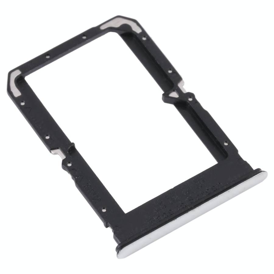 For OnePlus Ace Racing SIM Card Tray + SIM Card Tray (Silver)