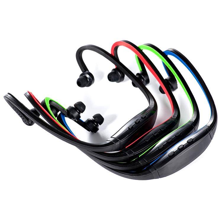 S9 Wireless Sports Bluetooth Earphones for iPhone Huawei XiaoMi Phone, Support TF / SD Card & Mic...