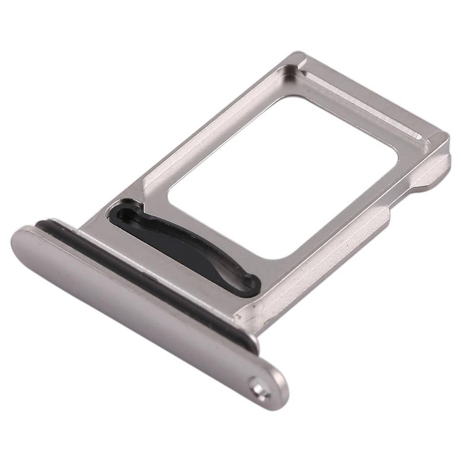 Double SIM Card Tray for iPhone XS Max (Double SIM Card)(White)