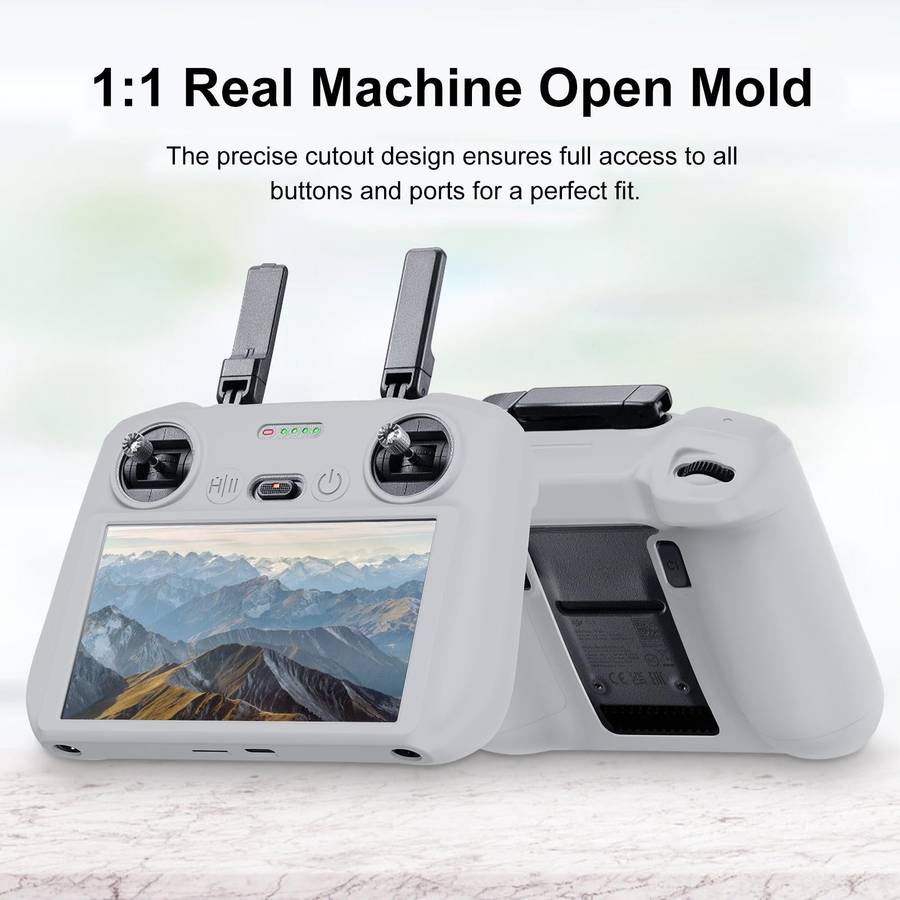 For DJI Mini 4 Pro / Air 3 Remote Control / DJI RC 2 with Screen PULUZ Silicone Protective Case (...
