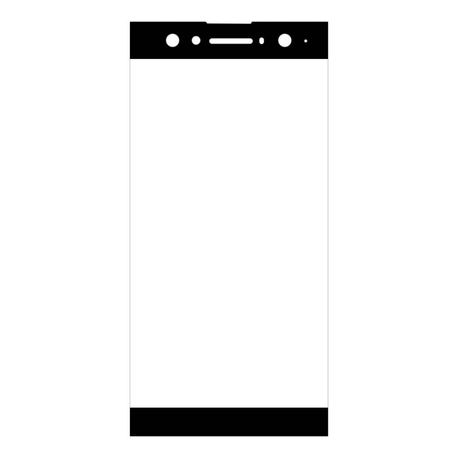 For Sony Xperia XA2 Ultra 25pcs 3D Curved Edge Full Screen Tempered Glass Film