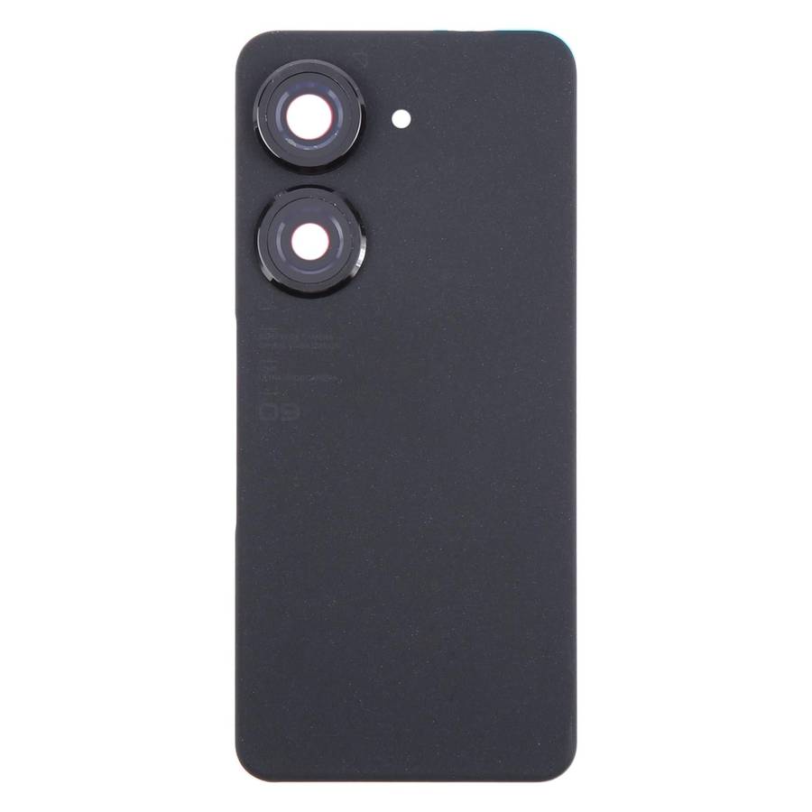 For Asus Zenfone 9 AI2202 Original Battery Back Cover with Camera Lens Cover(Black)