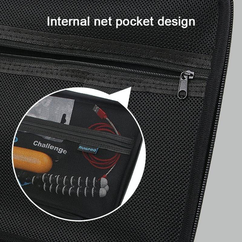 RUIGPRO Shockproof Waterproof Portable Case Box for DJI Osmo Action, Size: 33.5cm x 22.7cm x 6.3c...