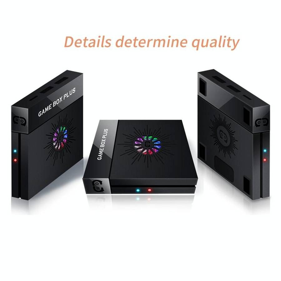 X6S TV Game Console Home 4K HD For PSP / N64 3D Arcade Double Battle 128G Wireless Handle