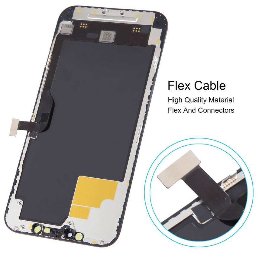 Soft OLED LCD Screen For iPhone 12 Pro Max with Digitizer Full Assembly