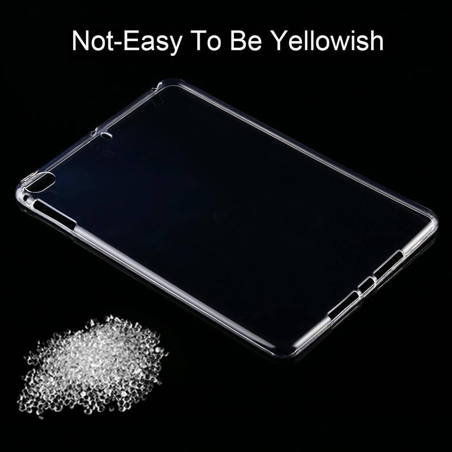 For iPad mini 4 / 5 0.75mm Ultrathin Transparent TPU Soft Protective Case
