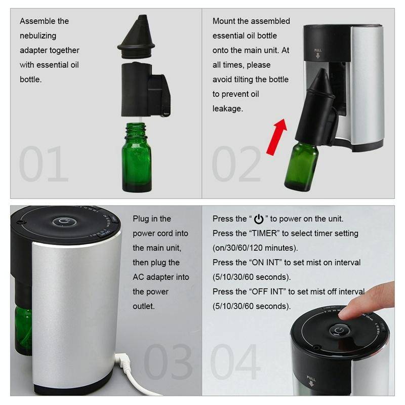 S1 Smart Silent Aromatherapy Machine Beauty Salon Exhibition Hall Hotel Room Space Fragrance Auto...