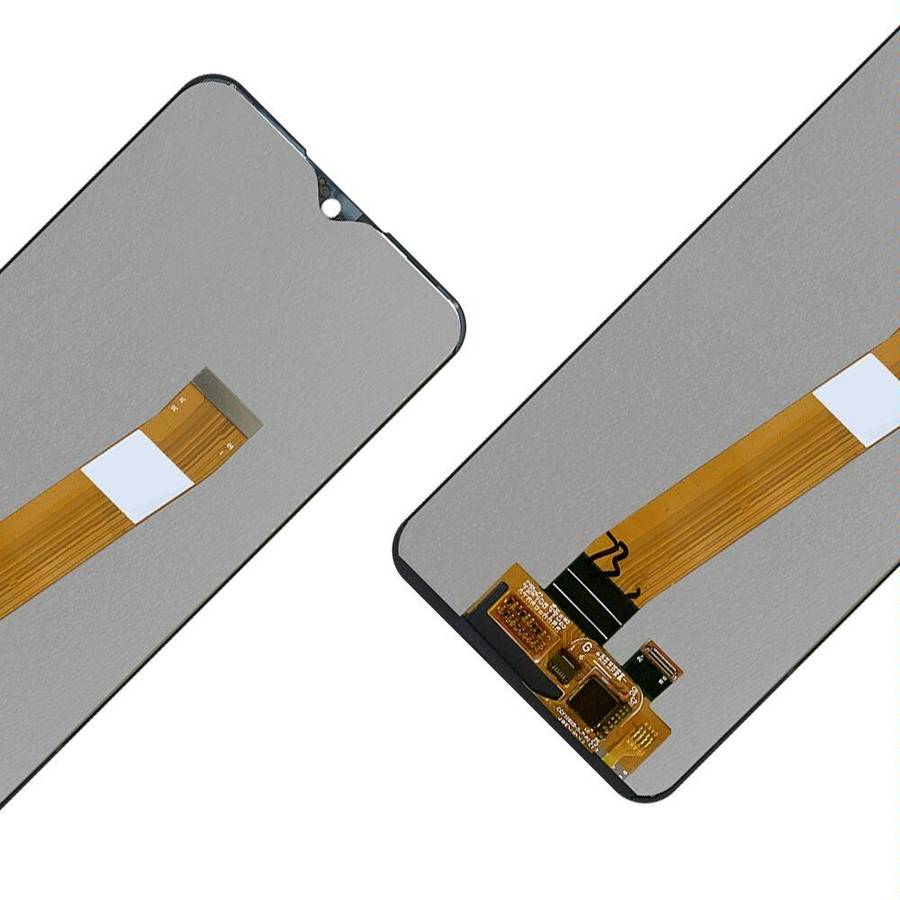 Original PLS TFT LCD Screen (Flex Cable Wide) for Samsung Galaxy A01 (Black)