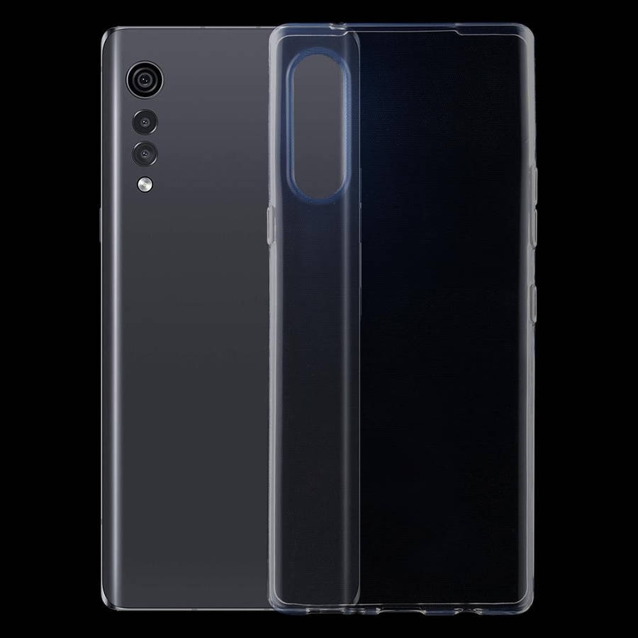 For LG Velvet 0.75mm Ultra-thin Transparent TPU Soft Protective Case