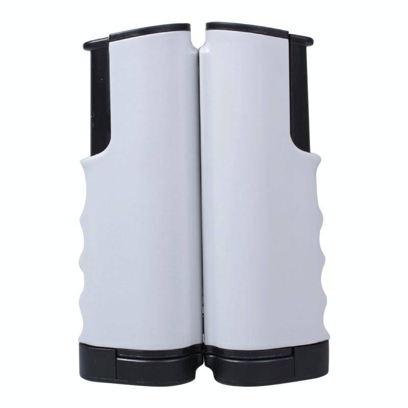REGAIL Retractable Portable Table Tennis Net Rack(Black Grey)
