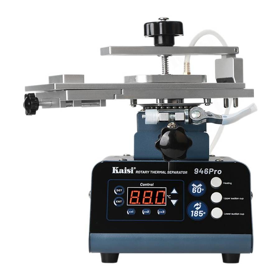 Kaisi 946 Pro LCD Touch Screen Separator Rotating Thermal Machine with Double Vacuum Pumps, US Plug