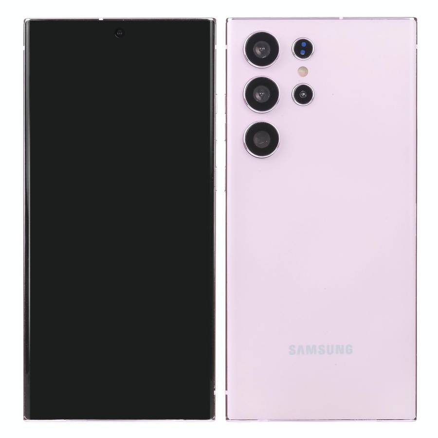 For Samsung Galaxy S23 Ultra 5G Black Screen Non-Working Fake Dummy Display Model(Purple)