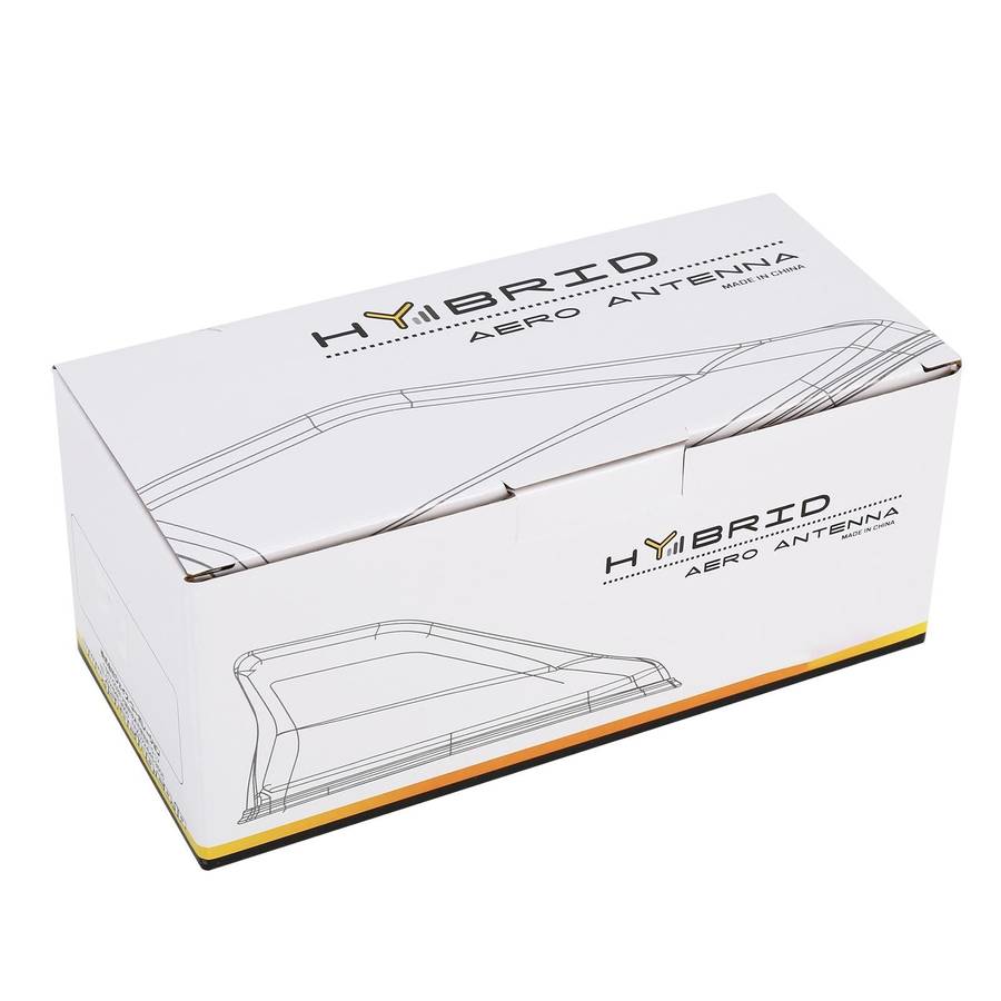 Universal Car Antenna Aerial Shark Fin Radio Signal (White)