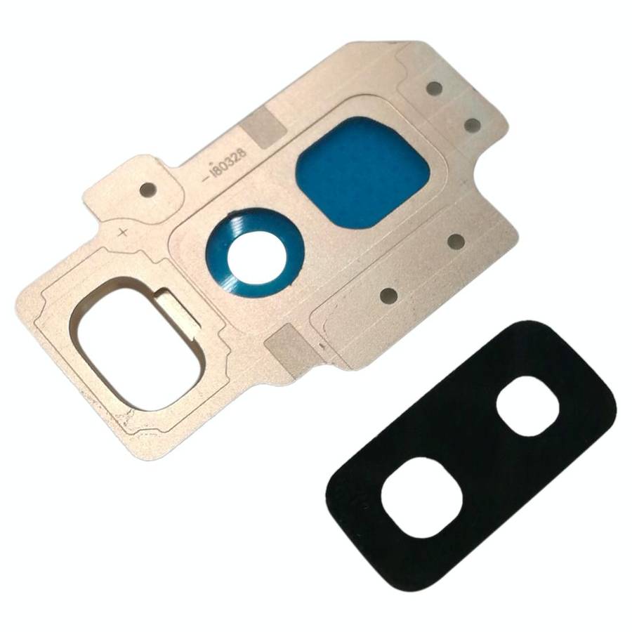 For Galaxy S9+ / G9650 10pcs Camera Lens Cover (Gold)