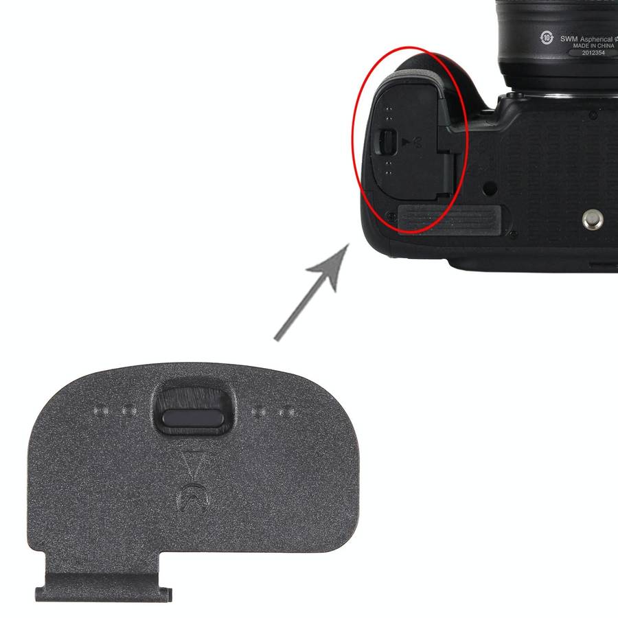 For Nikon D600 / D610 /D7000 / D7100 / D7200 OEM Battery Compartment Cover