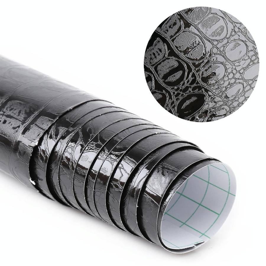 Crocodile Texture Car Body Decals Sticker Self-Adhesive PVC Film, Size: 152 x 50cm