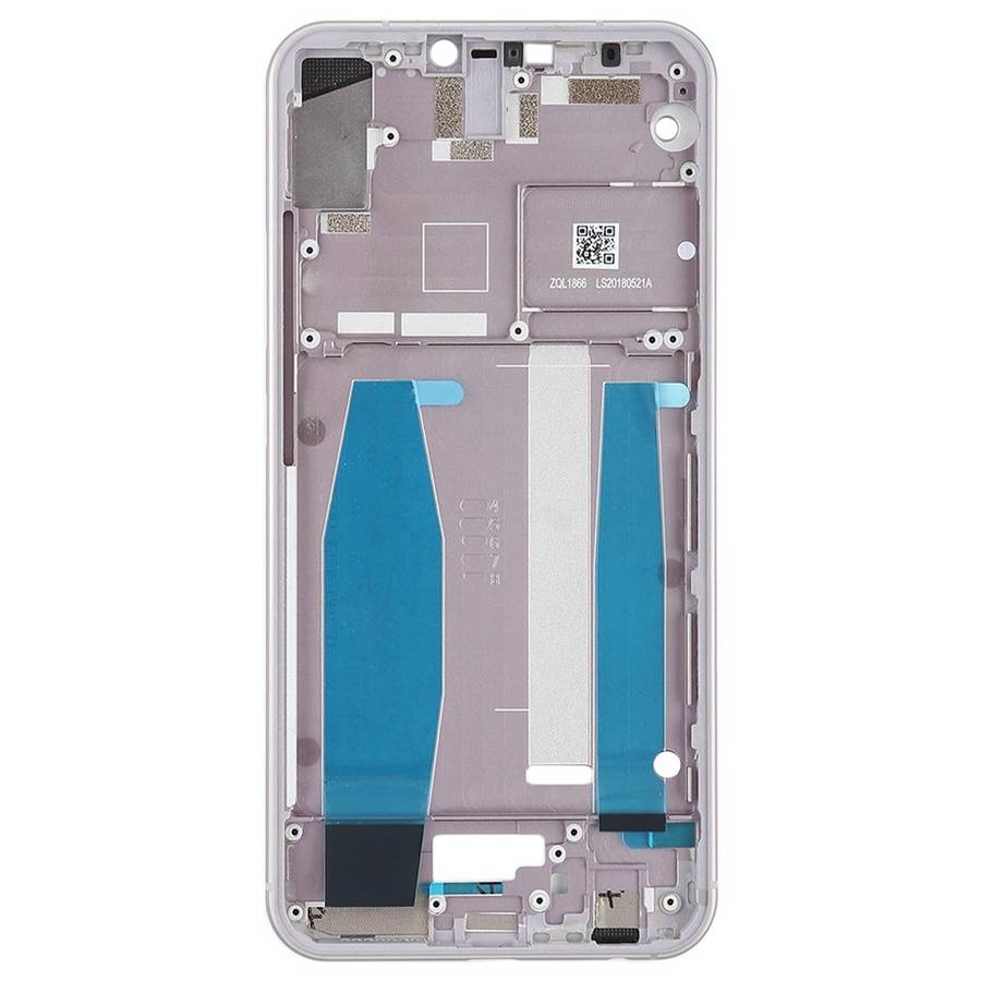 Front Housing LCD Frame Bezel for Asus Zenfone 5 ZE620KL(Silver)