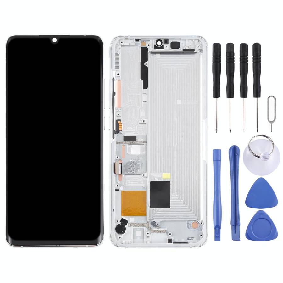 Original LCD Screen and Digitizer Full Assembly With Frame for Xiaomi Mi CC9 Pro / Mi Note 10 / M...