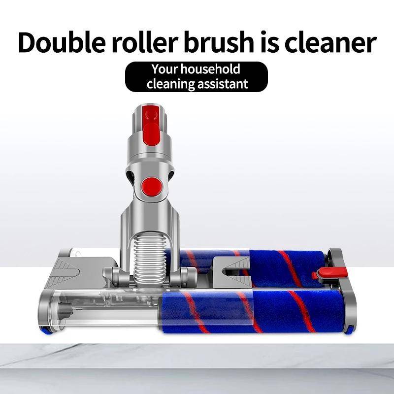 For Dyson SLIM Double Roller Brush Universal Electric Floor Brush