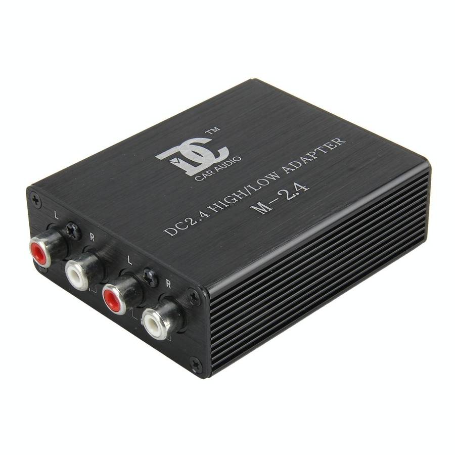 Car Audio Speaker Level Converter High VF Rotates Low VF 2 Ways Auto Car High to Low Impedance Co...