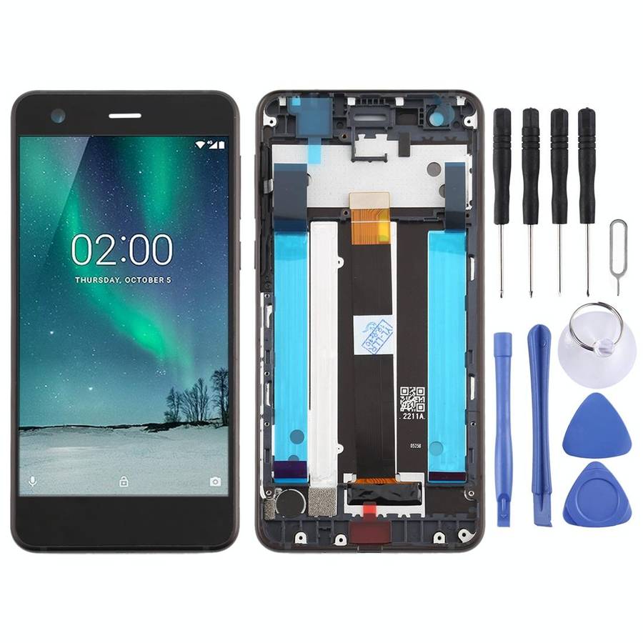 TFT LCD Screen for Nokia 2 N2 TA-1007 TA-1029 TA-1023 TA-1035 TA-1011 Digitizer Full Assembly wit...