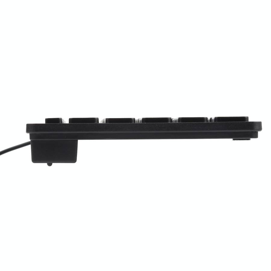 TT-A01 Ultra-thin Design Mini Wired Keyboard, Russian Version (Black)