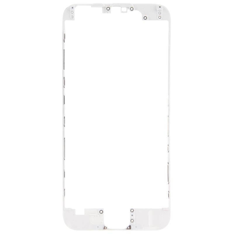 Front LCD Screen Bezel Frame for iPhone 6(White)