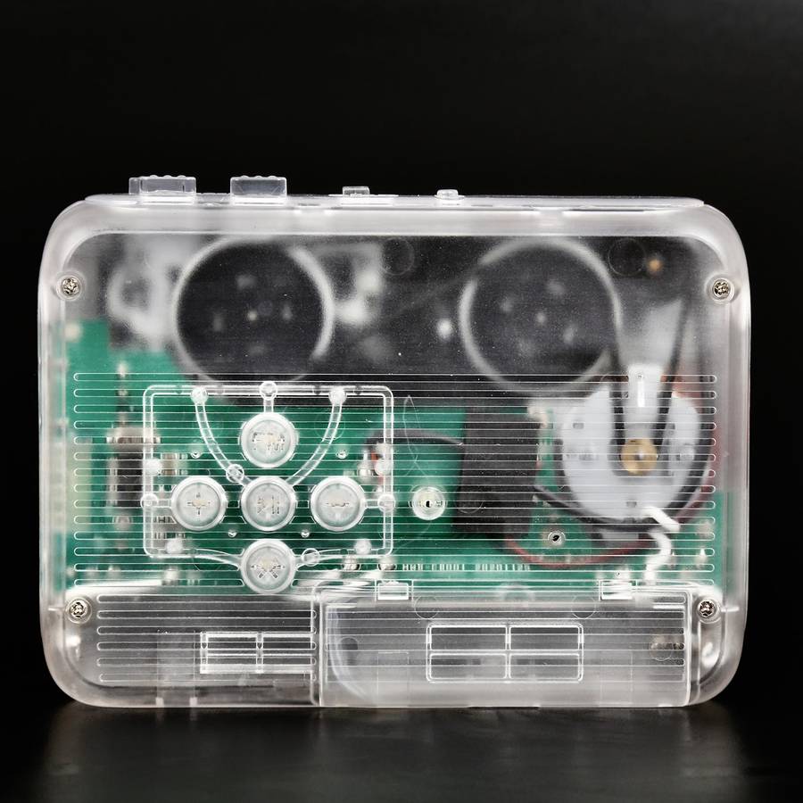 Tonivent TON007T Portable Bluetooth Tape Cassette Player, Support FM / Bluetooth Input and Output...