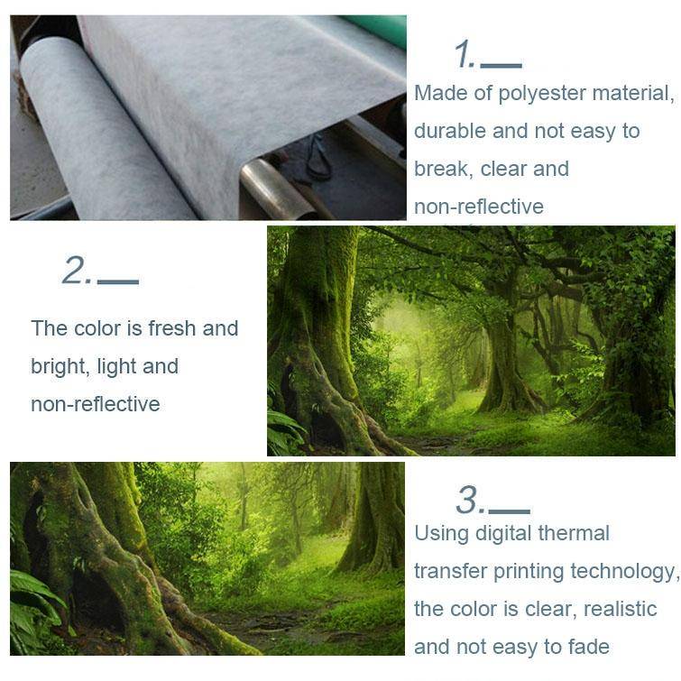 Dream Forest Series Party Banquet Decoration Tapestry Photography Background Cloth, Size: 150x200...