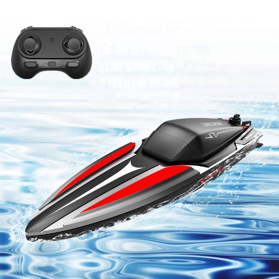 LSRC-B6 2.4G Twin Propeller RC High Speed Racing Boat
