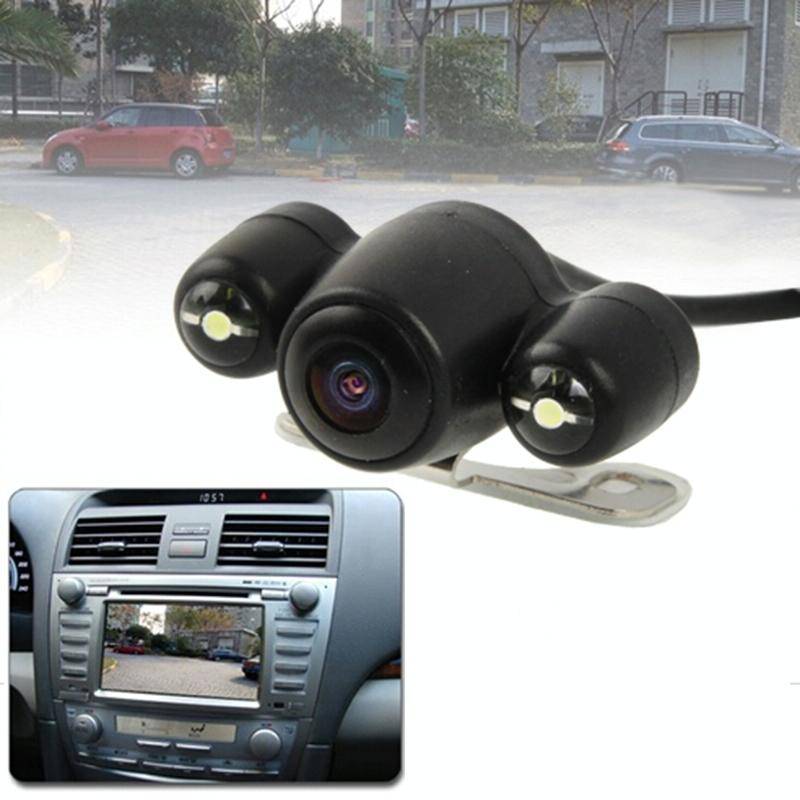 2.4G Wireless GPS Night Vision Car Rear View Backup Camera with 2 LED, Wide viewing angle: 120 (W...