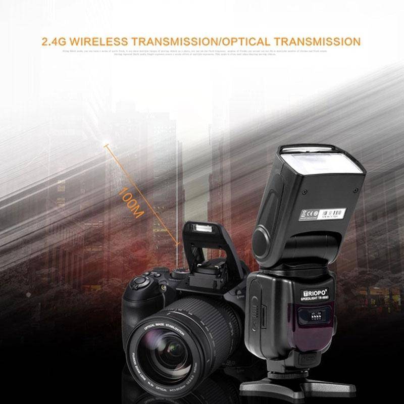 TRIOPO TR-950ii Flash Light Speedlite (Black)