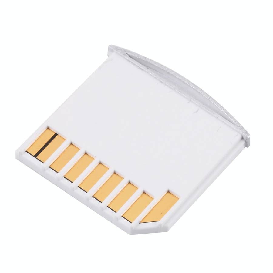 Micro SD / TF Card to SD Adapter for MacBook Air / Pro, Support up to 512GB (White)