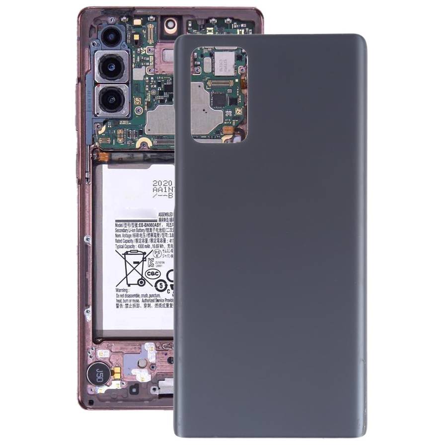 For Samsung Galaxy Note20 5G Battery Back Cover (Black)