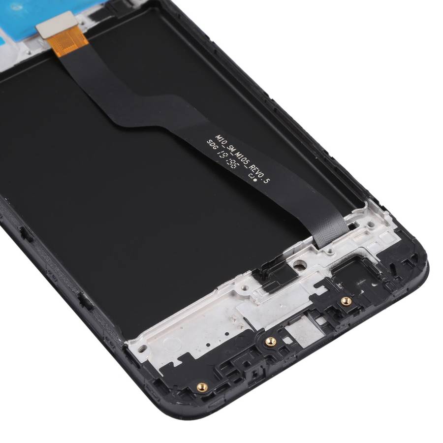 Original LCD Screen for Samsung Galaxy M10 SM-M105 Digitizer Full Assembly with Frame (Black)