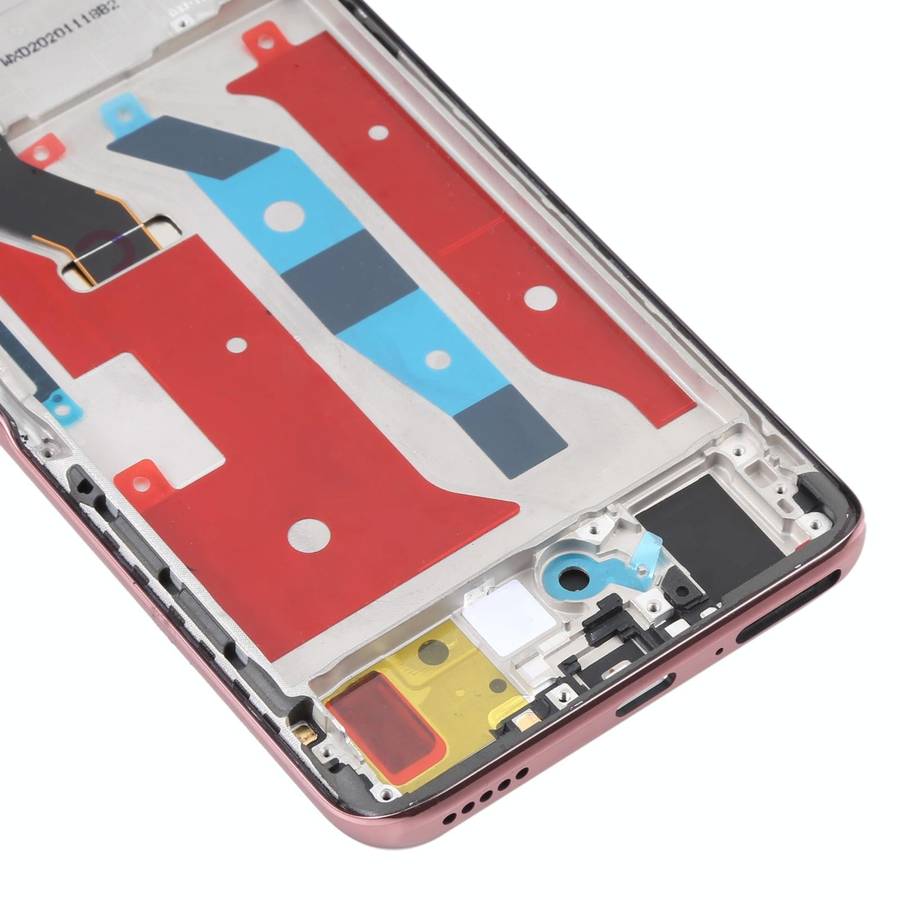 Original LCD Screen for Honor X20 Digitizer Full Assembly with Frame(Pink)