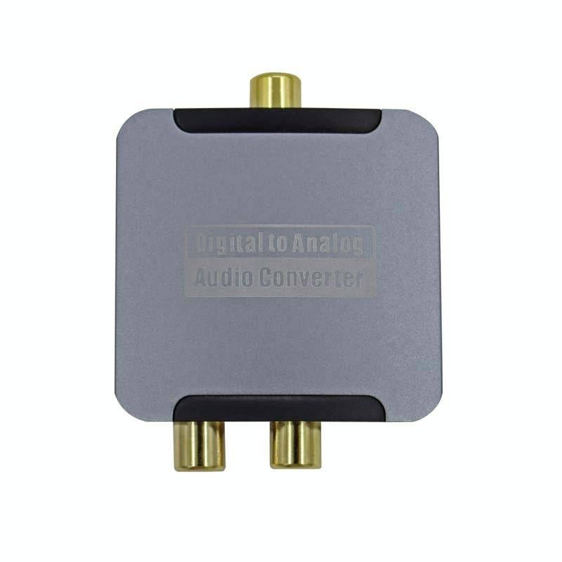 YQ-080 Digital Fiber Optic Coaxial Audio Converter, Interface: Host+USB Power Cable+Fiber Optic C...