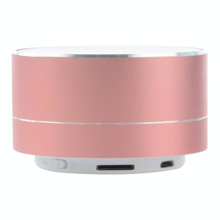 A10 Mini Portable Bluetooth Speaker Built-in MIC & LED, Support Hands-free Calls & TF Card(Rose G...